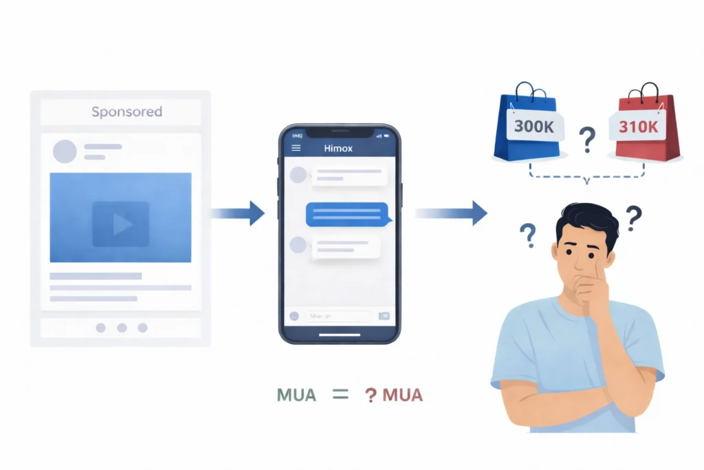 Inbox chỉ là bước tìm hiểu trước khi quyết định mua