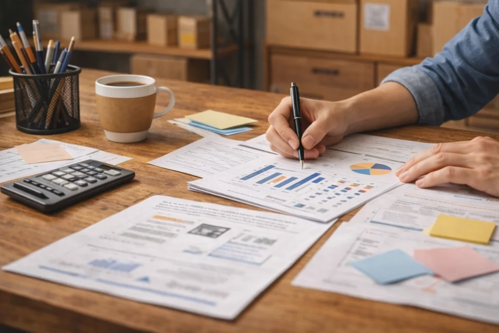 Doanh nghiệp nhỏ phân tích và lên kế hoạch trước khi chạy Facebook Ads