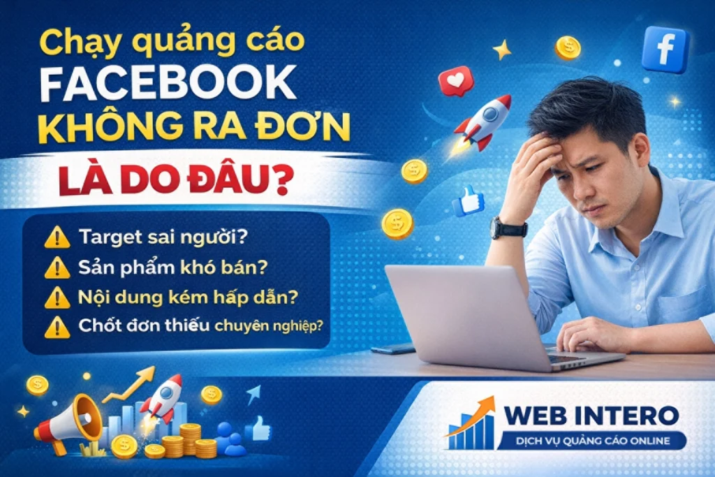 chạy quảng cáo facebook không ra đơn là do đâu